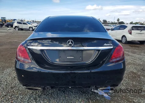 2019 Mercedes-Benz C 300 4Matic from USA, damaged, VIN 55SWF8EB0KU316423